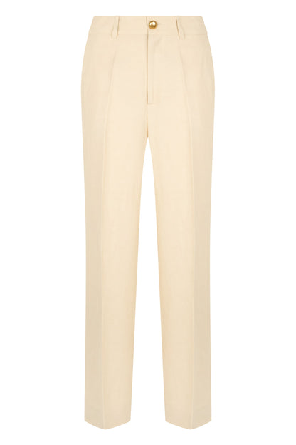Pants in a viscose and linen blend RTW