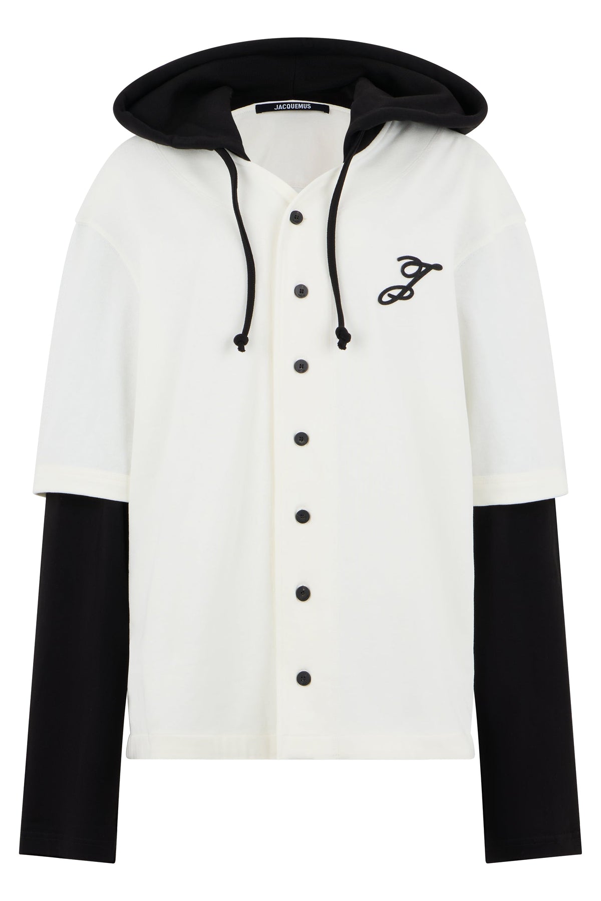 Hooded sweatshirt Letro button RTW