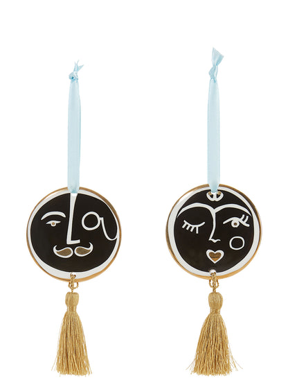 Set of 2 'Marseilles' ornaments Decorative accessories