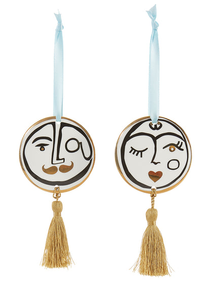 Set of 2 'Marseilles' ornaments Decorative accessories