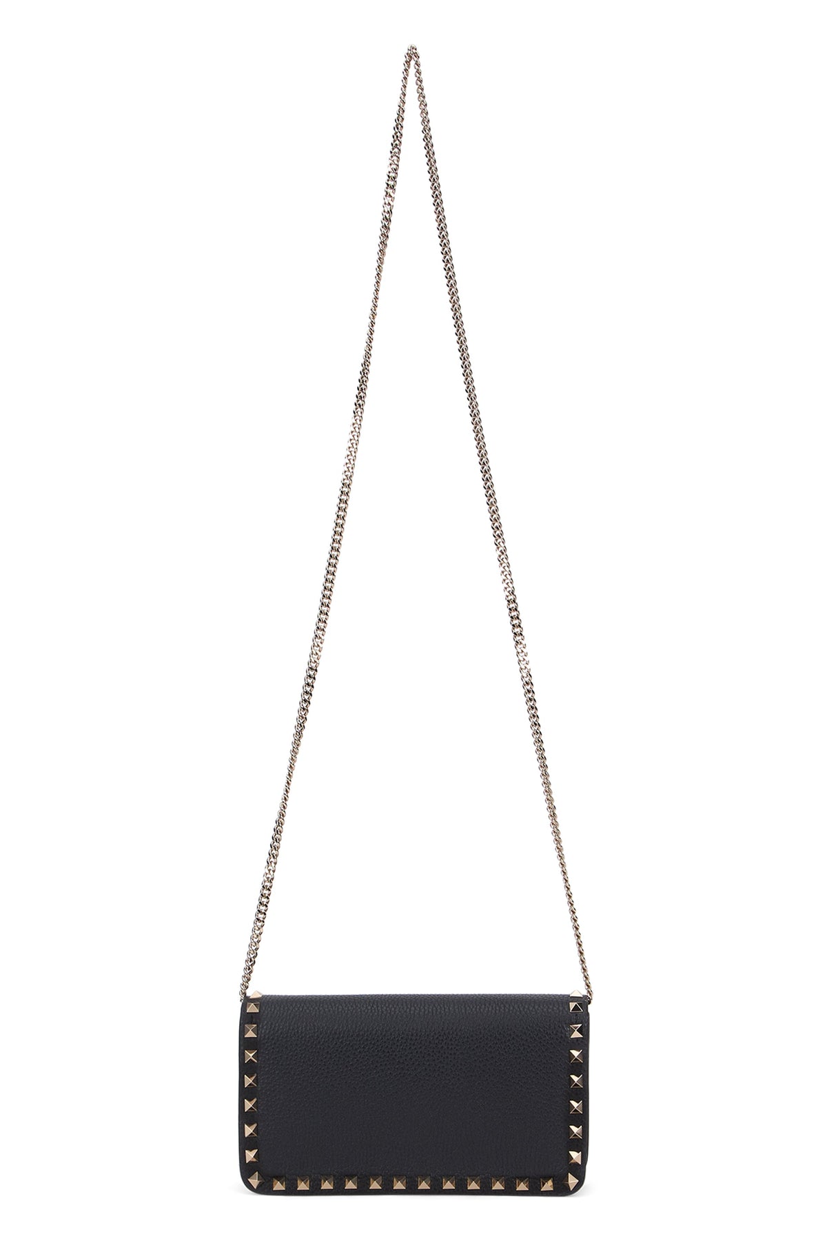 Valentino Garavani Rockstud clutch bag in leather