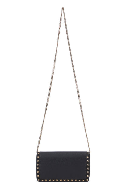 Valentino Garavani Rockstud clutch bag in leather