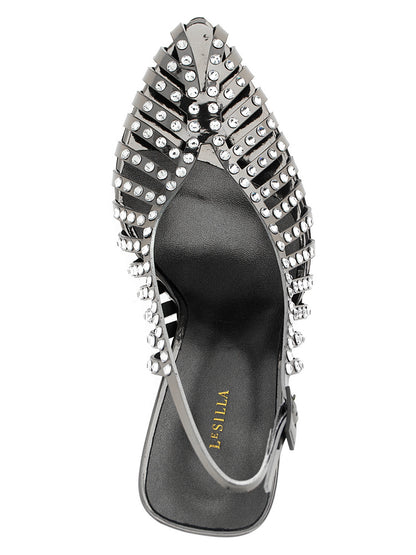 'Cage' slingback Pumps