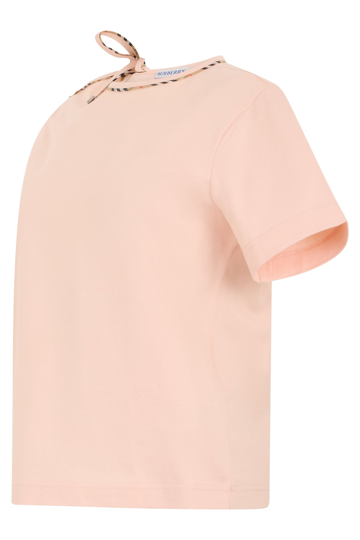 Burberry T-shirt with tartan detail