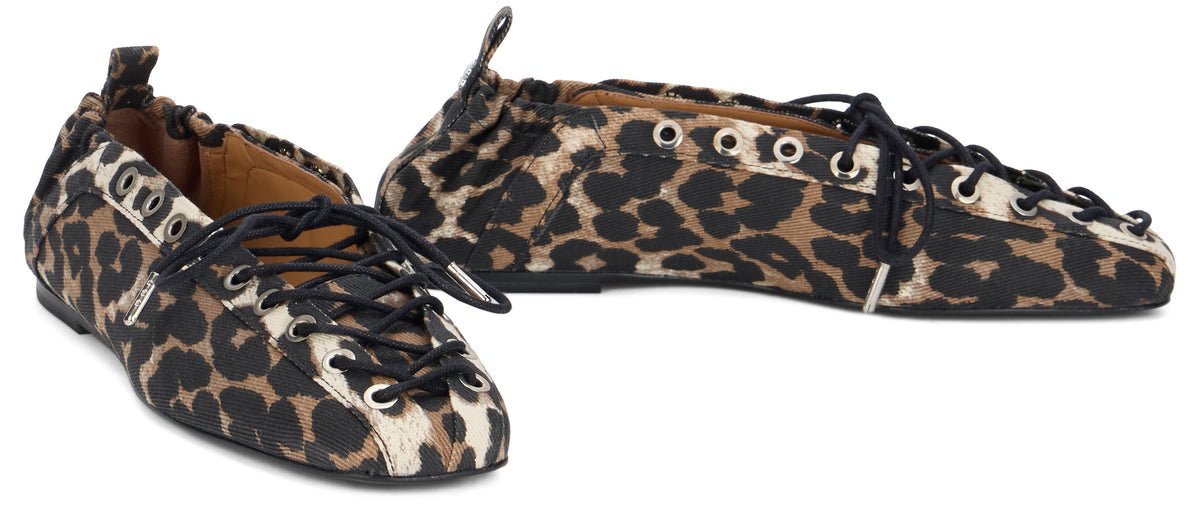 Canvas ballet flats RTW