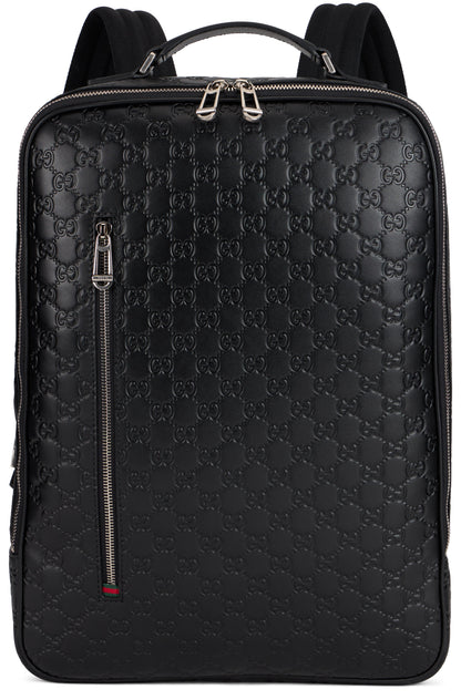 Medium monogram leather backpack BAGS