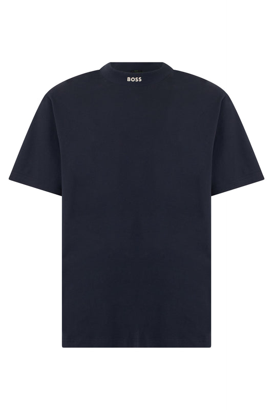 Regular fit T-shirt in elastic cotton RTW