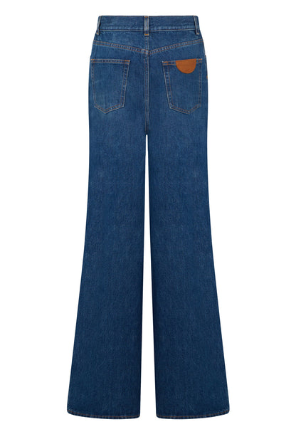 Chloé Bell-bottom jeans in cotton