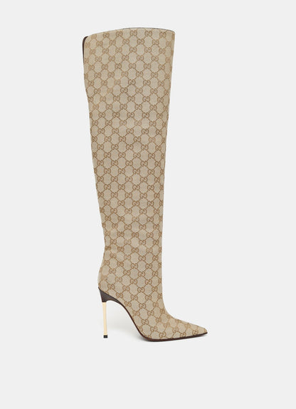 Gucci Boot fabric, l.s.