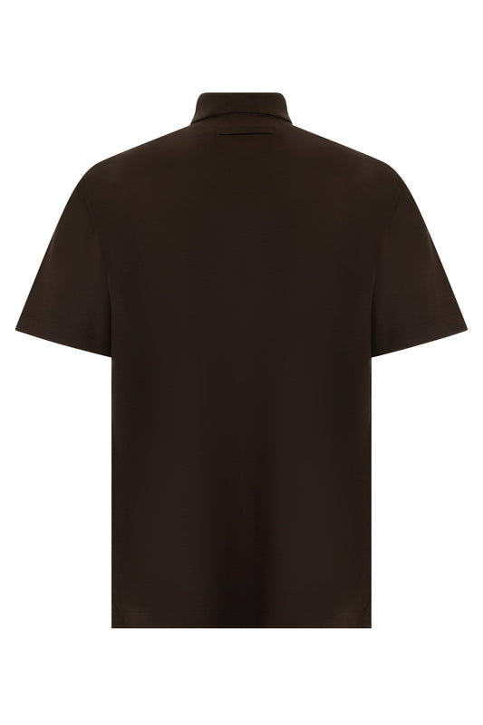 Black Polo Short Sleeves, Comfortable Elegant Casual RTW