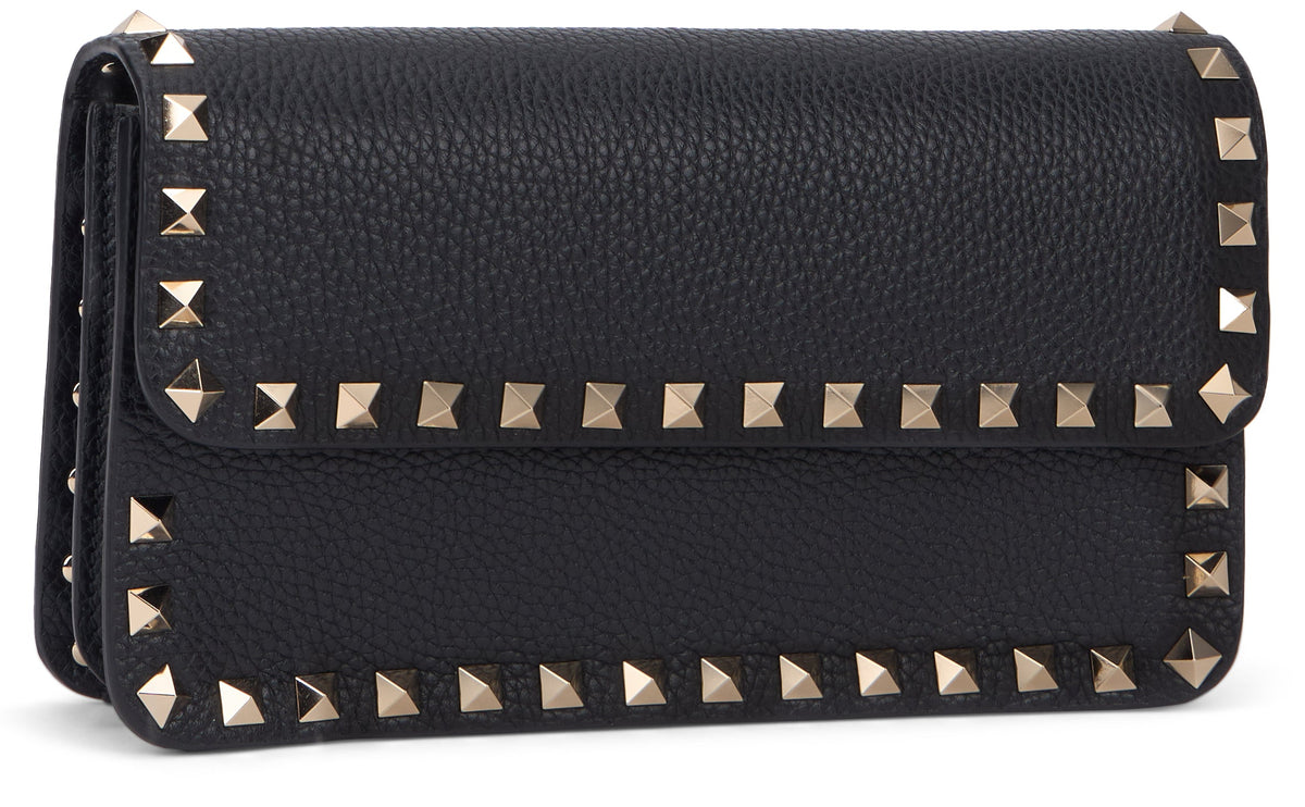 Valentino Garavani Rockstud clutch bag in leather