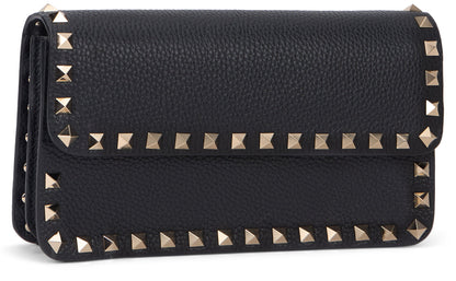 Valentino Garavani Rockstud clutch bag in leather