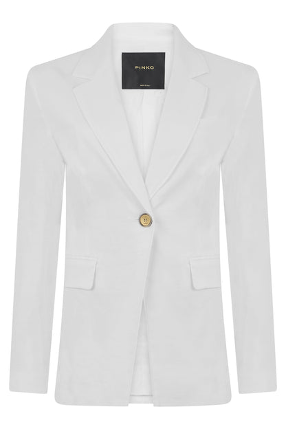 Single-button blazer RTW