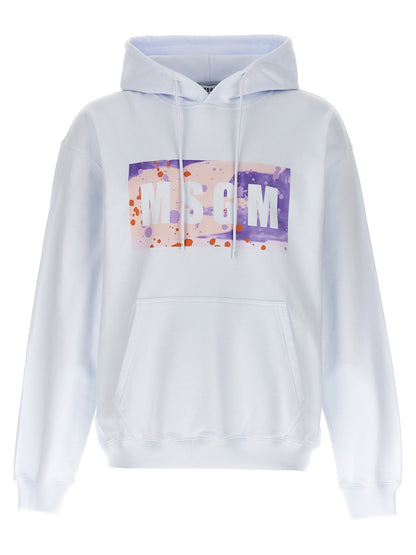 'Camo Season Box Logo' hoodie Sweatshirt