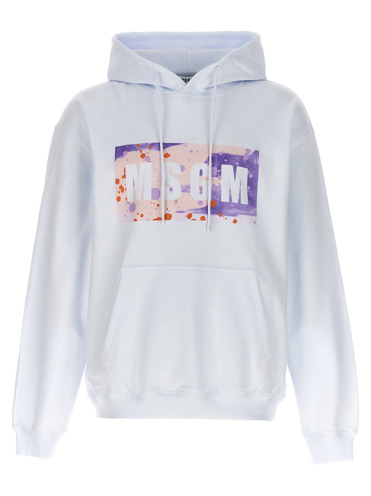 'Camo Season Box Logo' hoodie Sweatshirt