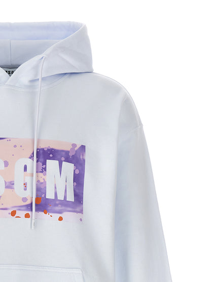 'Camo Season Box Logo' hoodie Sweatshirt