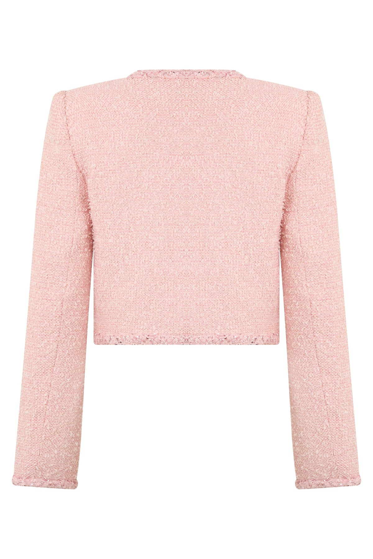Self-Portrait Short round-neck jacket