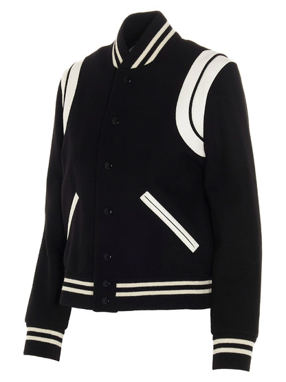 'Saint Laurent Teddy' bomber jacket Casual jackets, parka