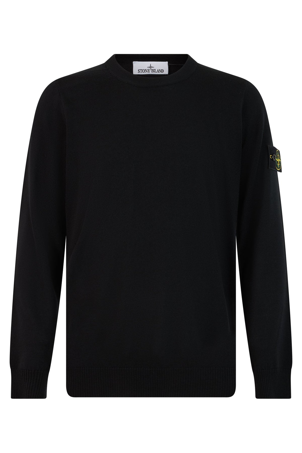 virgin wool crew-neck sweater RTW