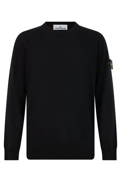 virgin wool crew-neck sweater RTW