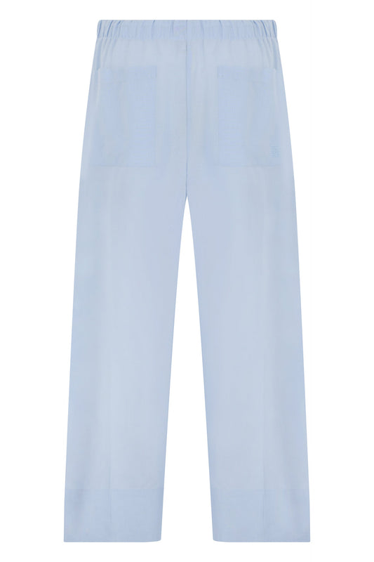Totême Loose cotton and linen pants
