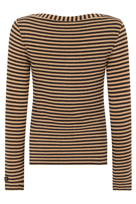 Long-sleeved striped shirt RTW