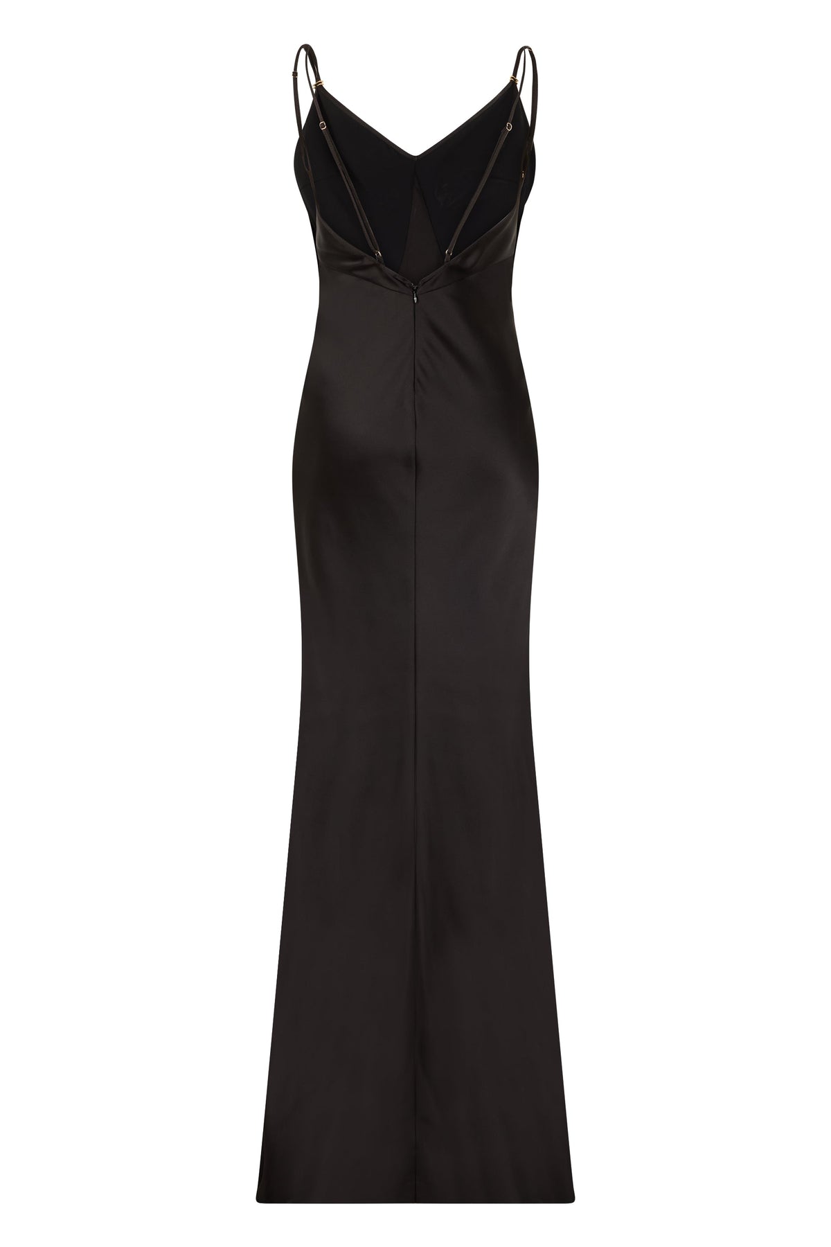 Long dress with V-neck RTW