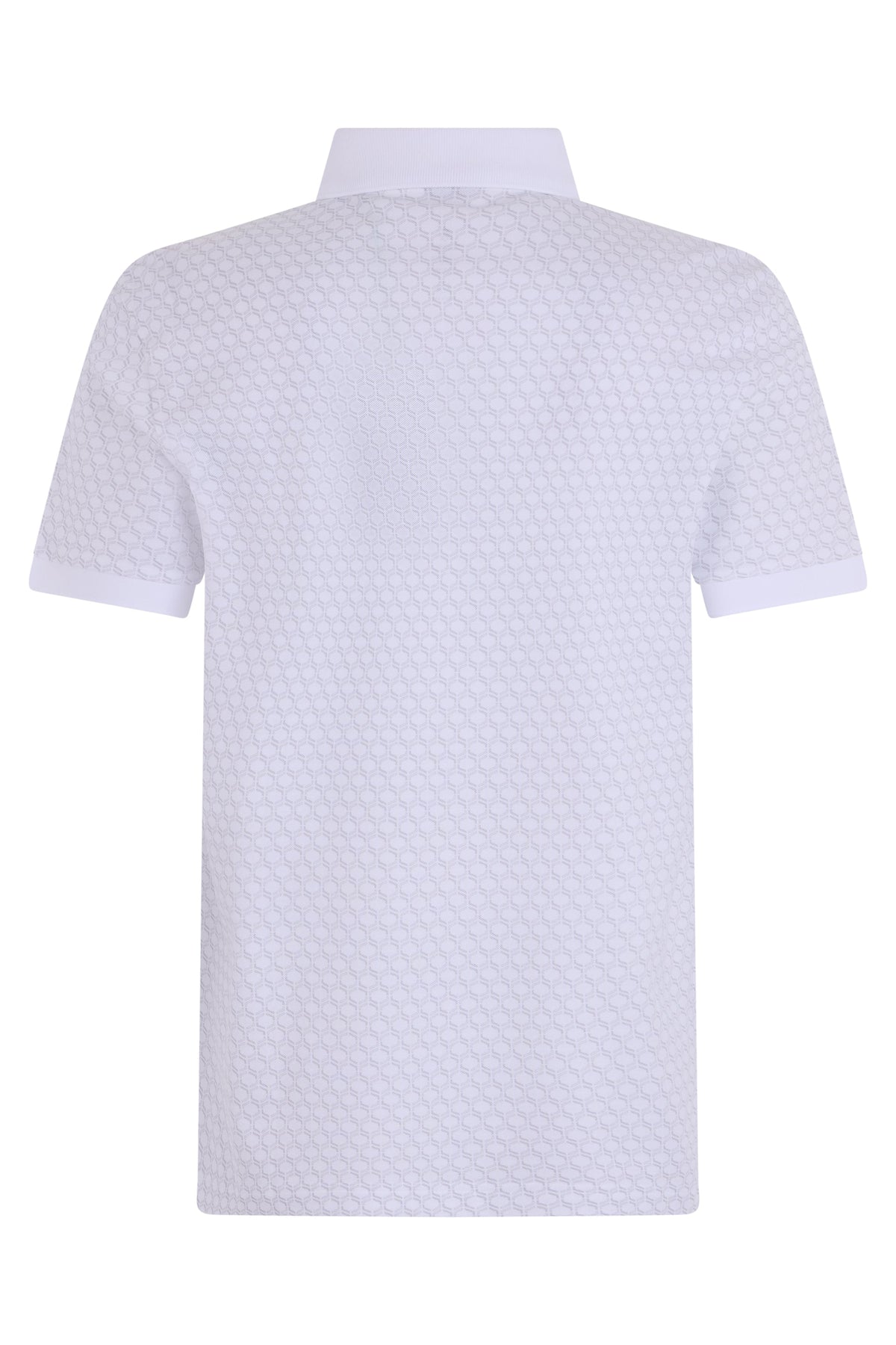 Cotton polo with pattern RTW