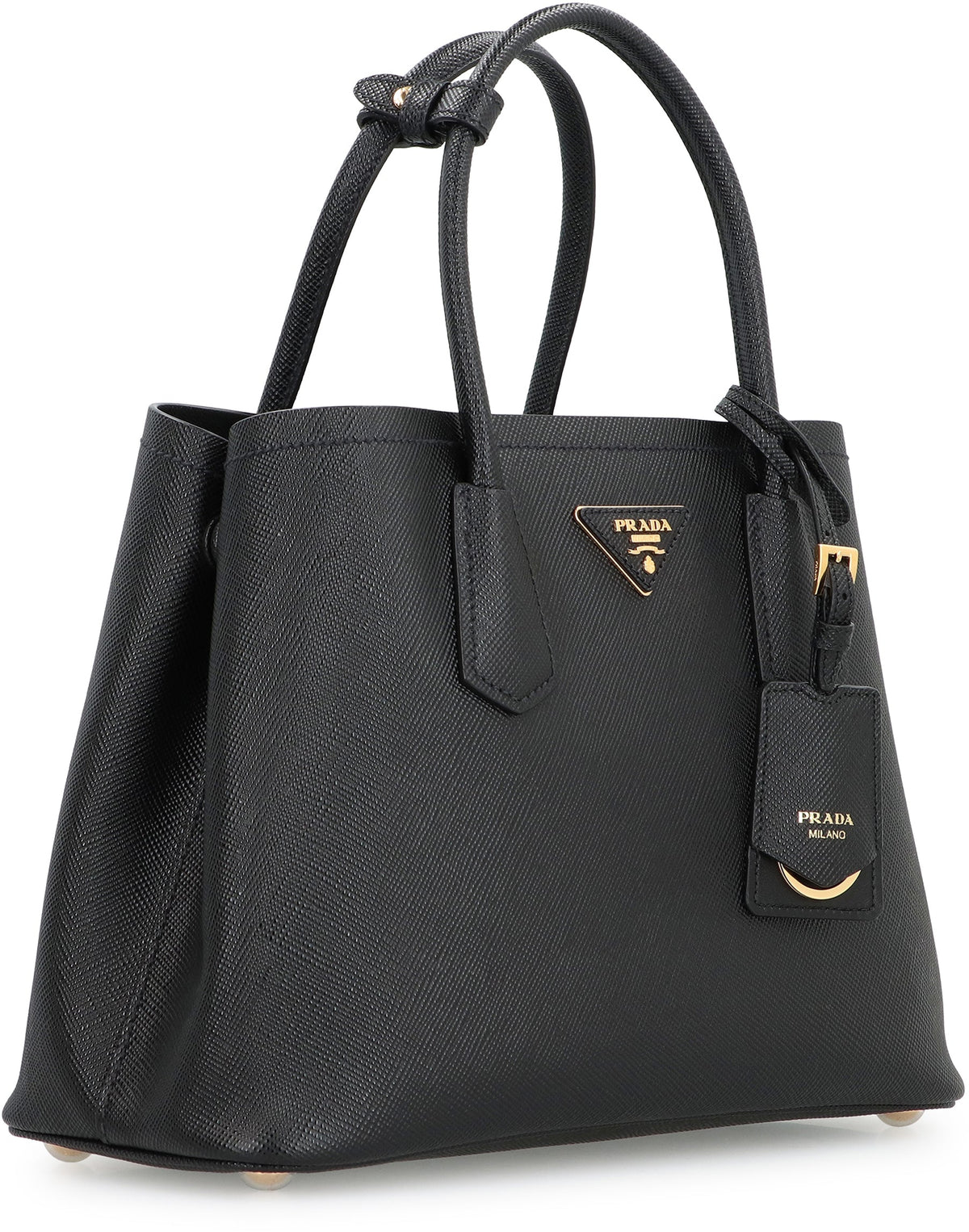 Prada Double medium Leather handbag