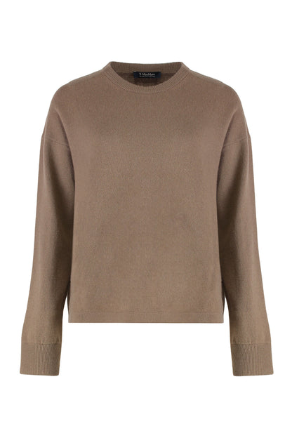 Boxy sweater in wool and cashmere RTW