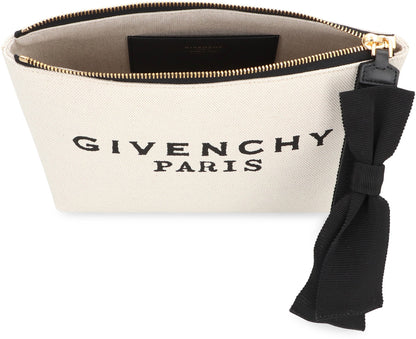 Givenchy small pouch in fabric with bow BAGS