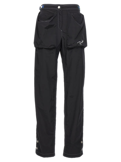 Logo nylon pants Pants