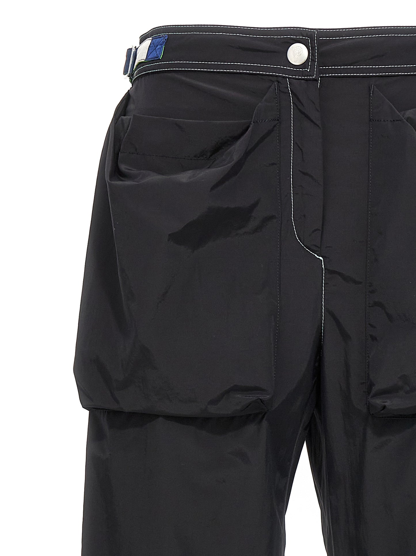 Logo nylon pants Pants