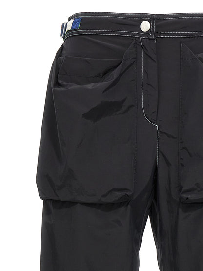 Logo nylon pants Pants
