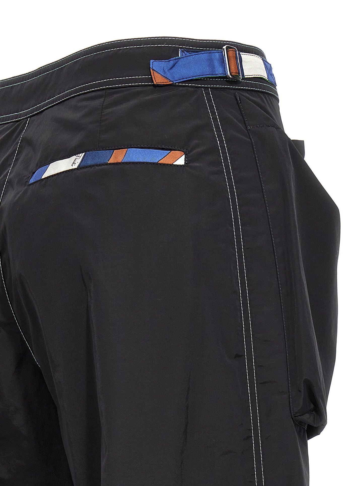 Logo nylon pants Pants