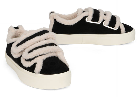 Sneakers with details in wool SHOES
