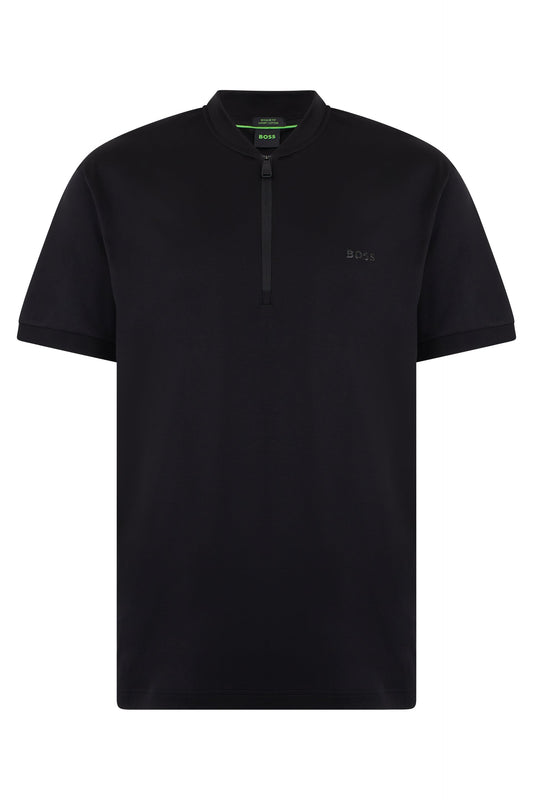 T-shirt with zip collar RTW