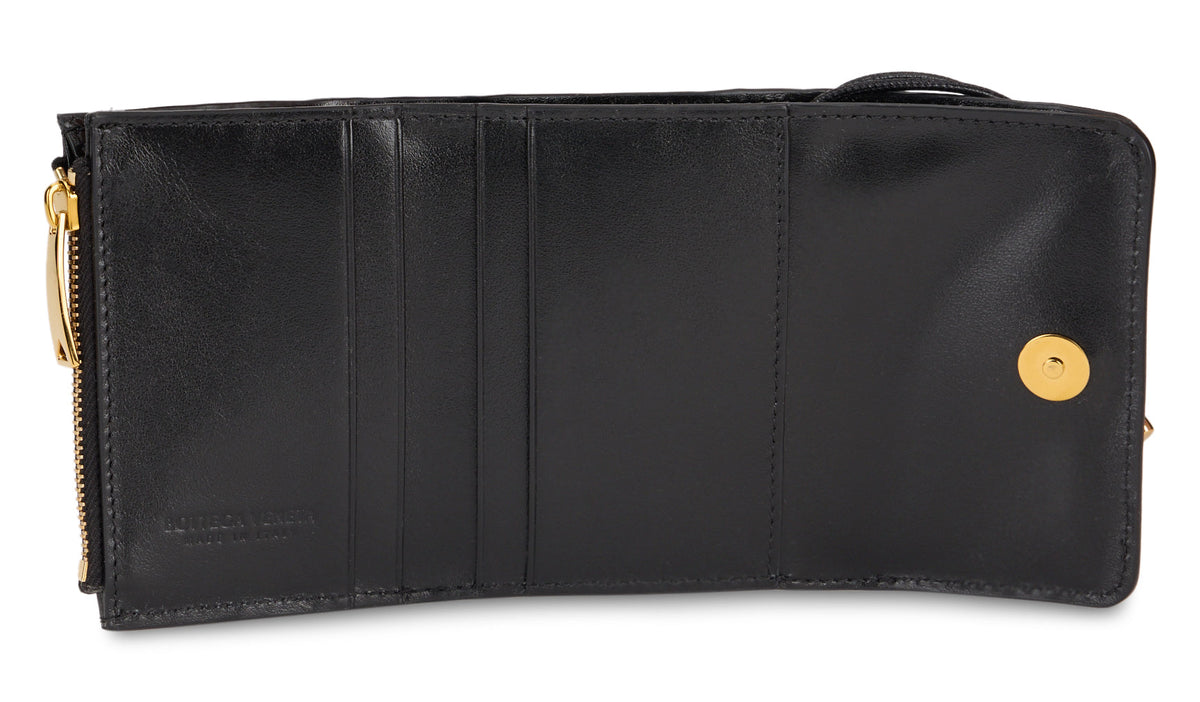 Wallet Let's go in woven leather ACC
