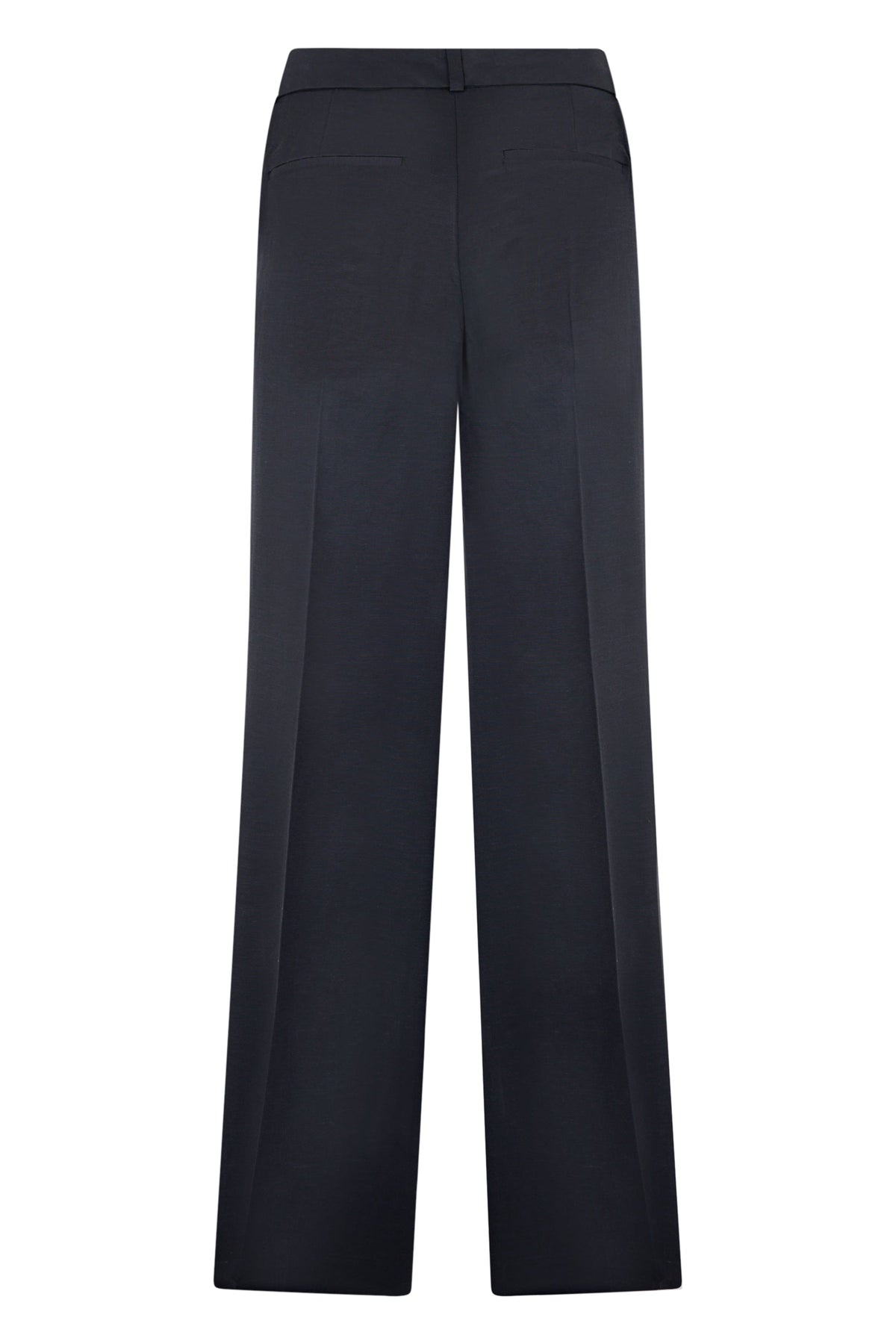 Cotton trousers with pleat RTW