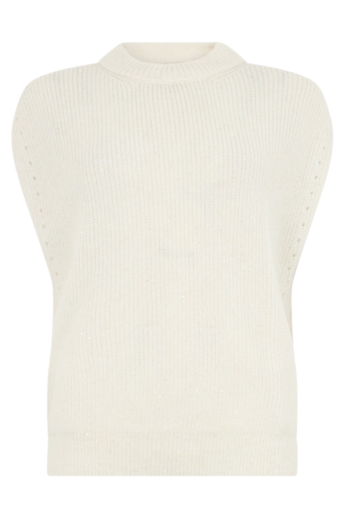 Ribbed knit vest RTW