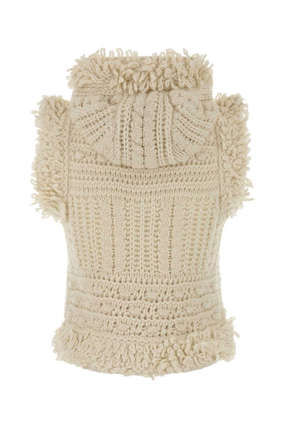 GILET CHUNKY CABLE KNIT KNITWEARS