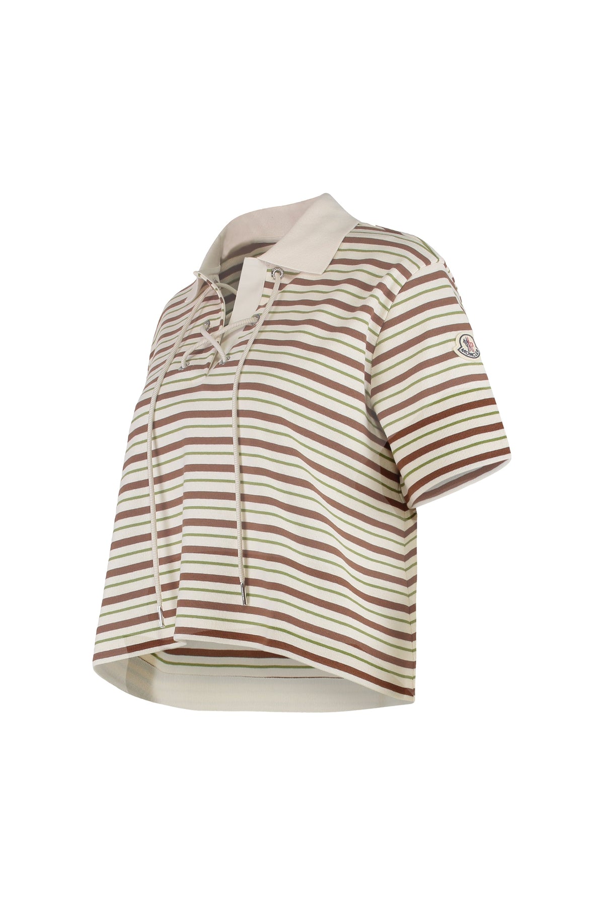 Striped cotton polo RTW