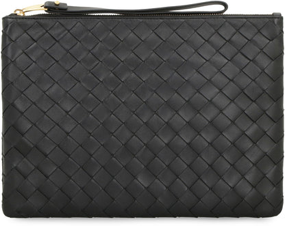 Leather flat pouch BAGS
