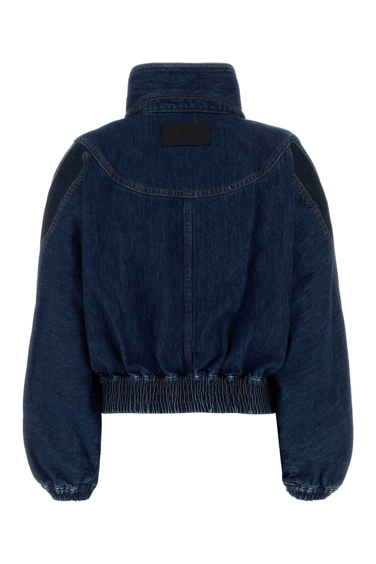 Givenchy Denim bomber jacket