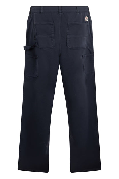 Trousers in gabardine made of cotton blend RTW