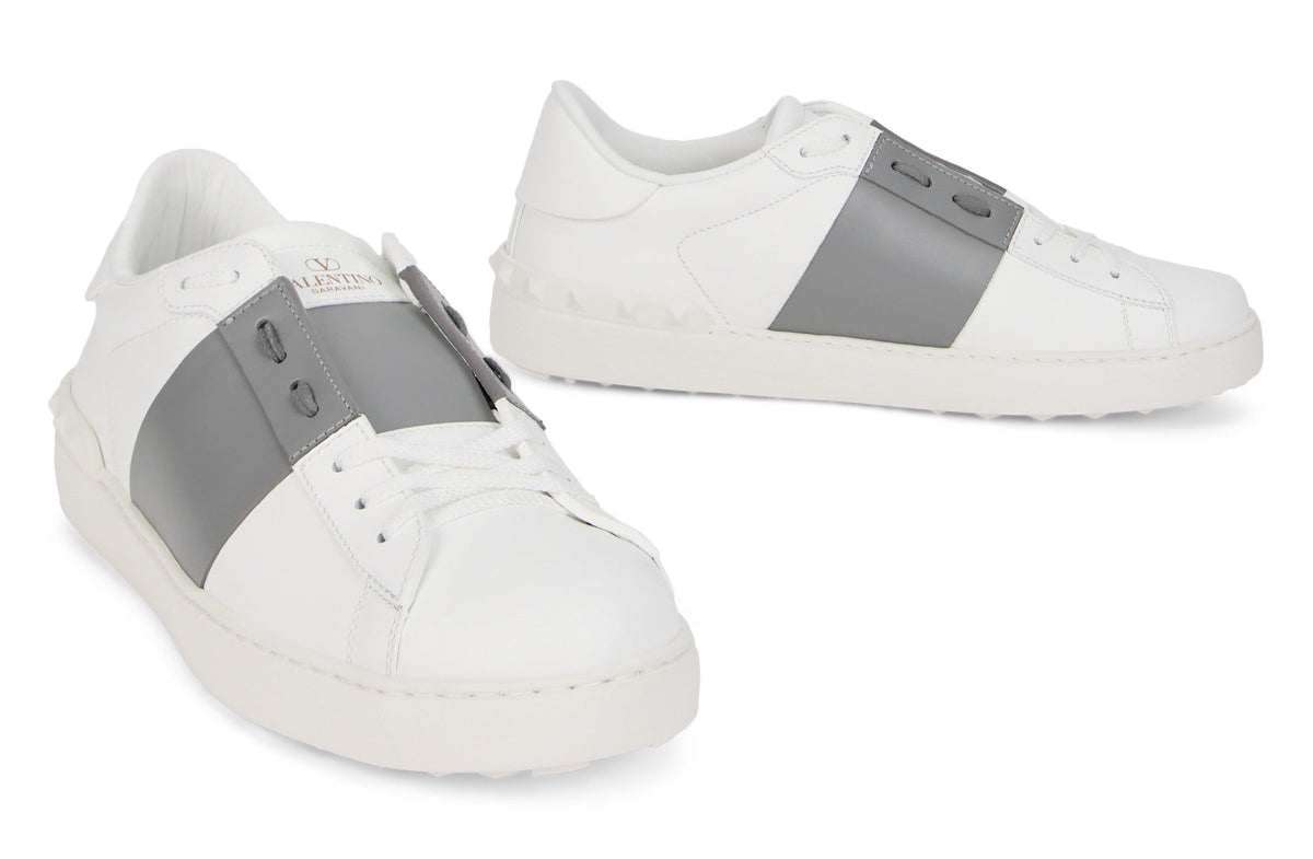 Sneakers with lateral band SHOES