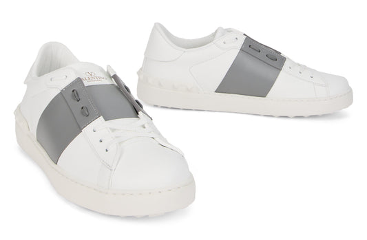 Sneakers with lateral band SHOES