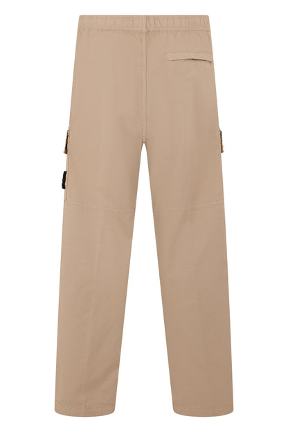 Cotton elasticized cargo pants RTW