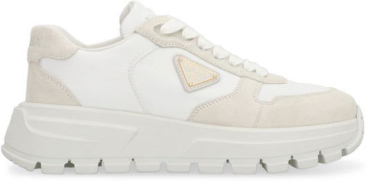 Sneakers Prax 2.0 in Re-Nylon and suede leather SHOES