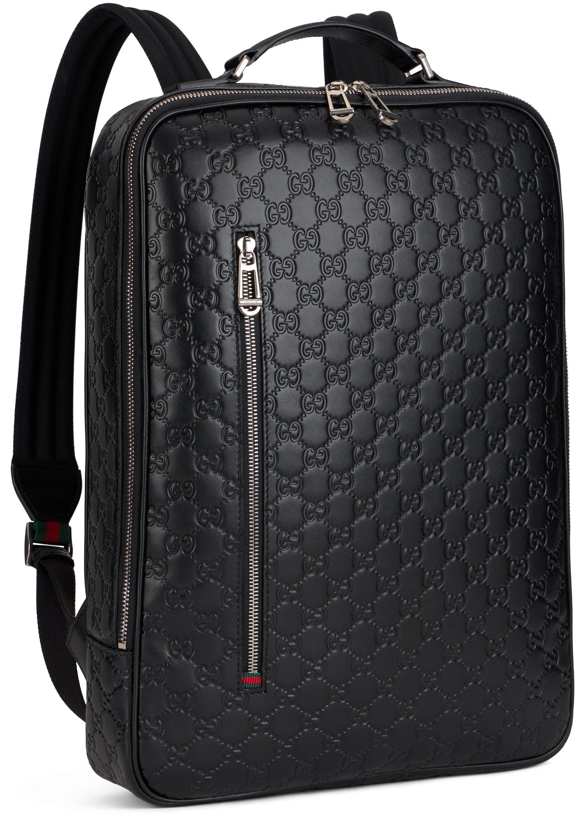 Medium monogram leather backpack BAGS
